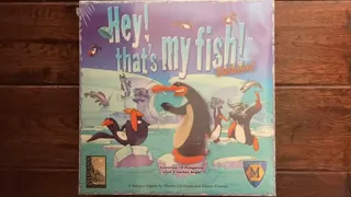 Giant Penguins! Hey That’s My Fish Deluxe Edition (2005) Mayfield Board Game - Unboxing and Gameplay
