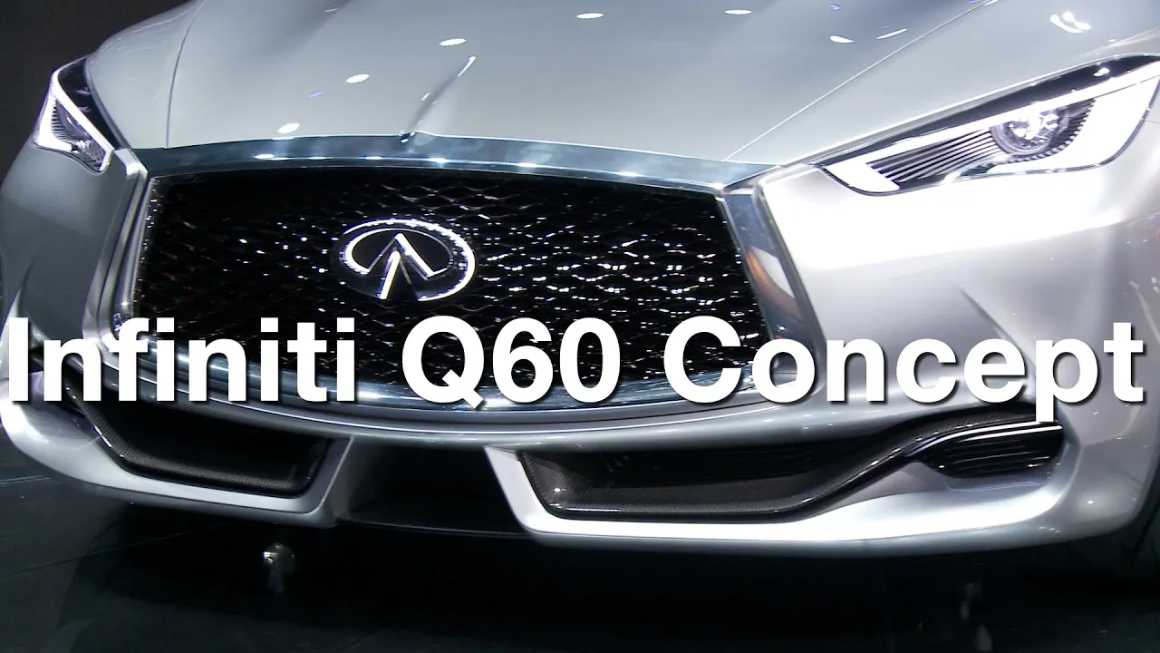 Infiniti Q60 Concept – Redline: First Look – 2015 Detroit Auto Show