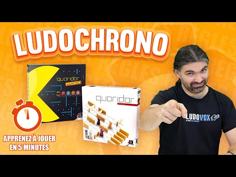 Ludochrono - Quoridor et Quoridor PacMan