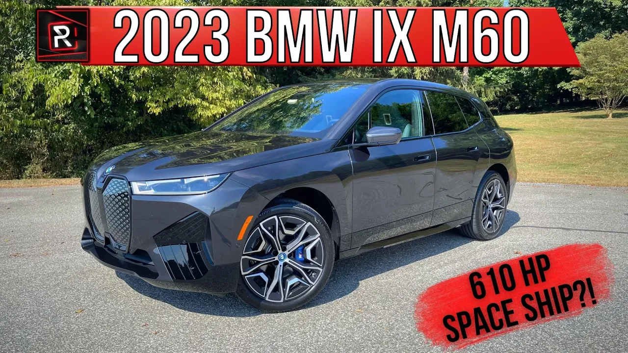 The 2023 BMW iX M60 Is A Quicker & Less Expensive Electric X5M Sized SUV