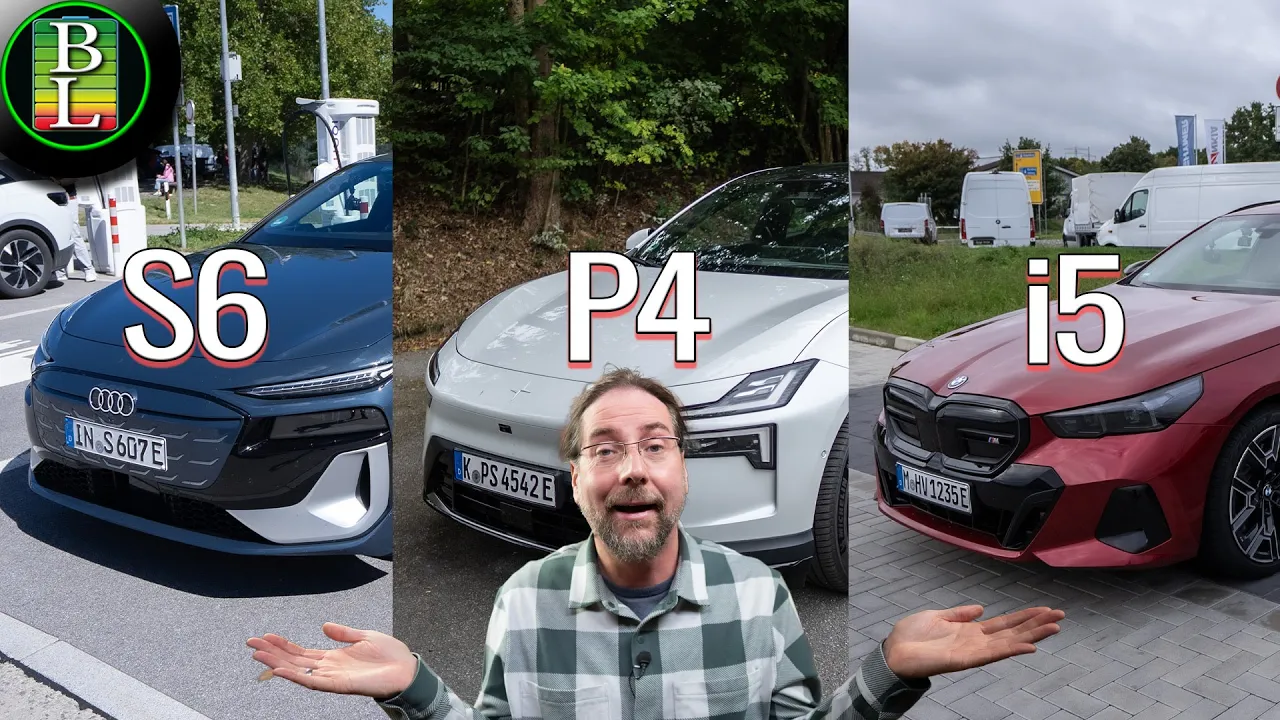 Audi S6 E-tron vs Polestar 4 DM vs BMW i5 M60 – The Ultimate Electric Sportback Comparison!