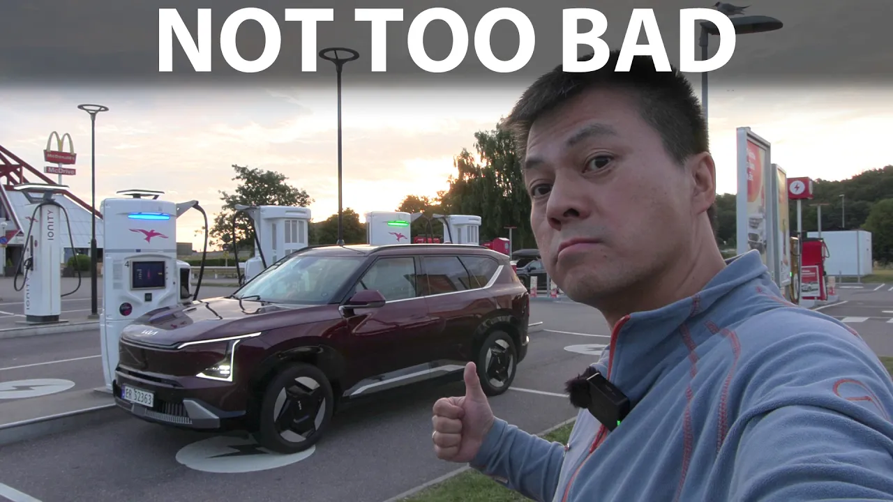 Kia EV5 Long Range charging test