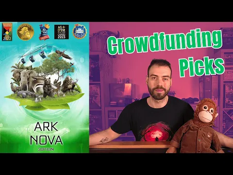 Ark Nova 3DITION | Crowdfunding Picks | 3D Deluxe Expansion for Ark Nova | Gamefound Campaign