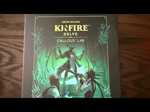 Unboxing Time! Kinfire Delve: Callous Lab Box Opening! (Incredible Dream) #unboxing #new #game
