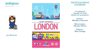 JedisPlay - Next Station : London