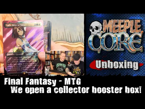 Final Fantasy - Magic The Gathering - Collector Booster box opening!