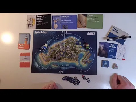 Jaws (2019) Board Game - Overview and How to Play