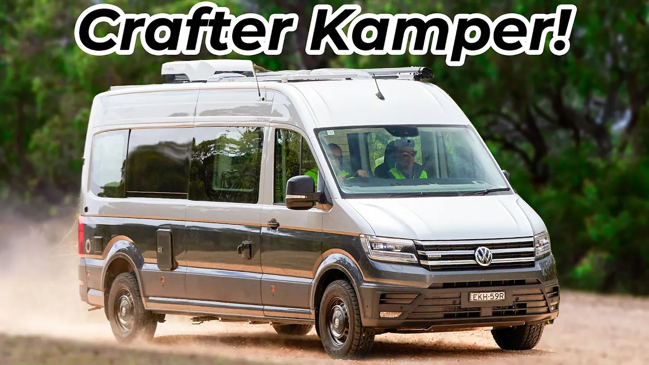 Adventure in luxury! (Volkswagen Crafter Kampervan 2022 walkaround review)