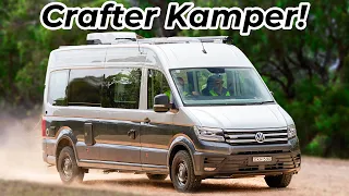 Adventure in luxury! (Volkswagen Crafter Kampervan 2022 walkaround review)