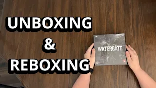 Watergate - 2 Player Board Game Unboxing & Reboxing - What's in the Box?