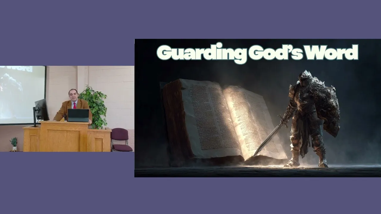 Guarding God's Word
