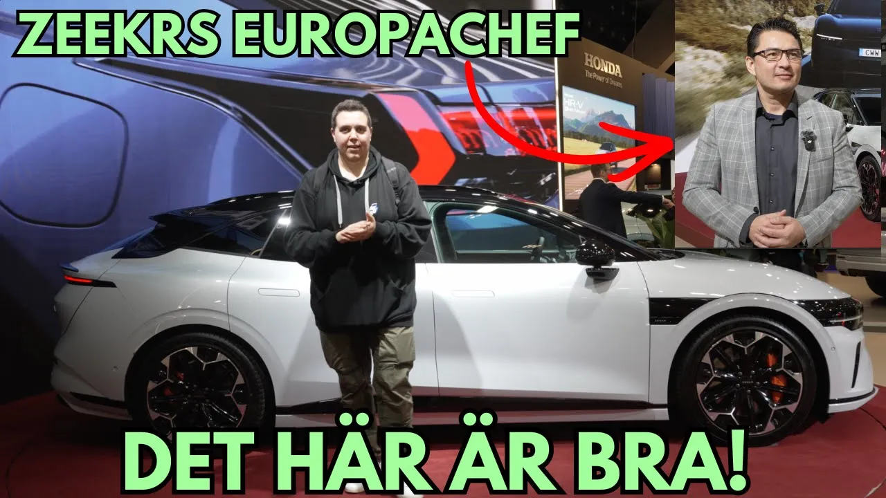 Zeekr 7GT - En sportig Shooting Brake med supersnabb laddning för under 500 000 kronor