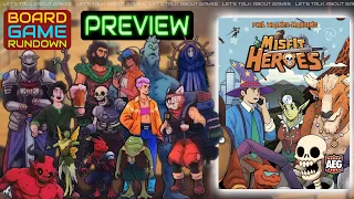 A GAME of MISFIT HEROES | A BGR PREVIEW