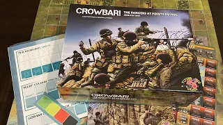 Crowbar! The Rangers at Pointe Du Hoc (Flying Pig Games) - Unboxing - D-Day Week Special