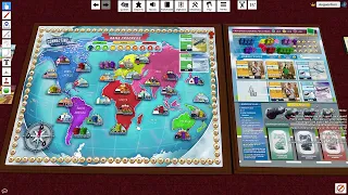 Let's Play Tabletop Simulator: Connecting Flights (Cooperative)
