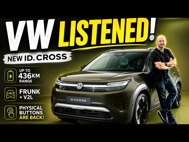 Volkswagen ID. Cross First Look | VW Finally Fixed the Things Owners Hated