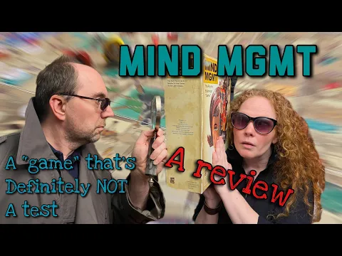 Mind Mgmt Board “Game” Review: it’ll keep you guessing!