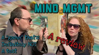 Mind Mgmt Board “Game” Review: it’ll keep you guessing!