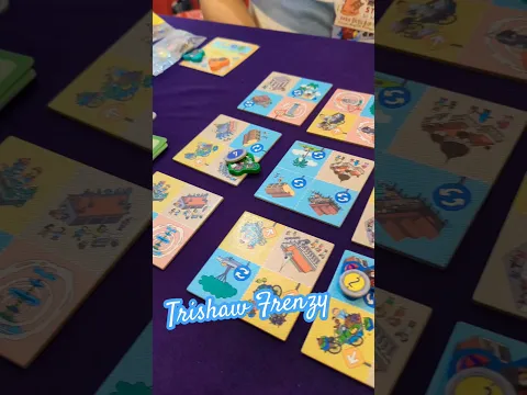 Trishaw Frenzy #boardgames #boardgamegeek