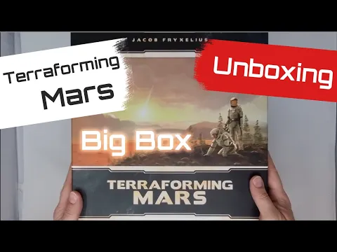 Terraforming Mars Unboxing - Kickstarter Big Box - New Recruit