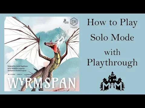 How to Play Wyrmspan Solo with Full Playthrough | Ravel Mode