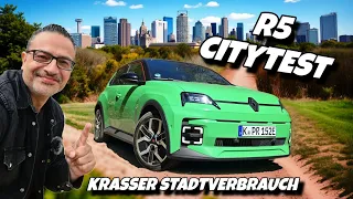 E-Auto Renault 5 E-Tech Cityt - Alltagstest! Verbrauch - enge Parklücken usw. #renault #cars