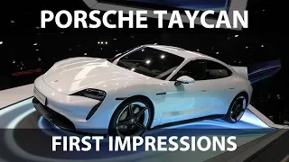 Porsche Taycan first impressions
