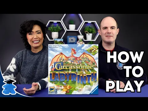 Carcassonne Labyrinth. With Other Modes - How to Play. Complete, Clear, Concise Board Game Tutorial