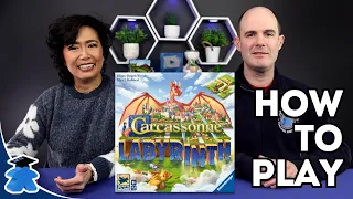 Carcassonne Labyrinth. With Other Modes - How to Play. Complete, Clear, Concise Board Game Tutorial