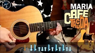 Como tocar Maria de CAFÉ TACUBA en Guitarra | Tutorial Christianvib