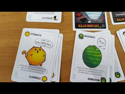Unboxing di Exploding Kittens