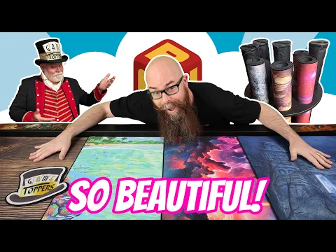 Board Game Heaven Special: Game Toppers Game Mat Bazaar 2026 - These Game Mats Are Amazing!