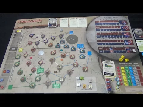 Partie en solo - Comancheria: The Rise and Fall of the Comanche Empire