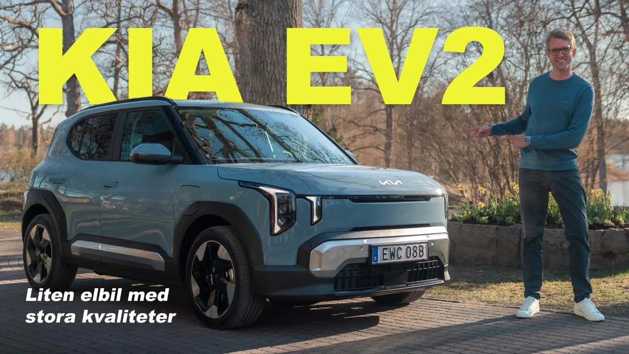 Kia EV2 provkörd – Kias nya prisvärda folk-elbil? Första intrycket!