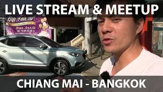Road trip live stream and meetup in Bangkok this weekend