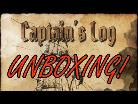 Captain's Log Board Game UNBOXING!