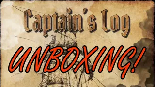 Captain's Log Board Game UNBOXING!