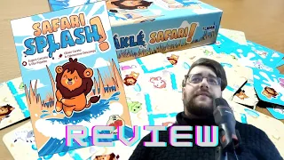 Safari Splash! - Review of ninety-second Boardgame for both children and parents
