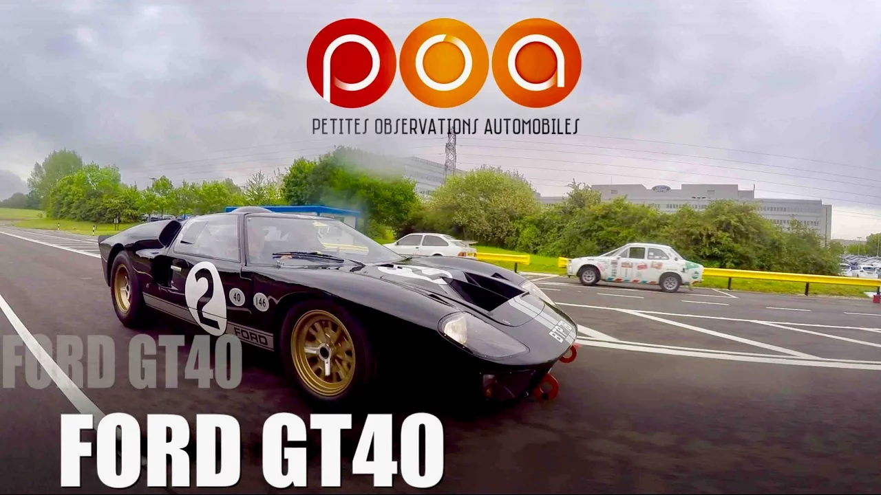 300 km/h en FORD GT 40 - Ford Heritage Center 2/3