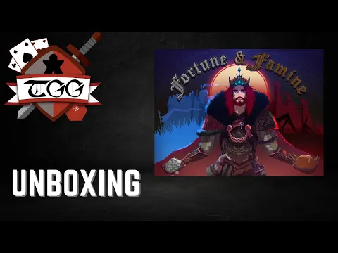 Fortune & Famine Board Game Unboxing
