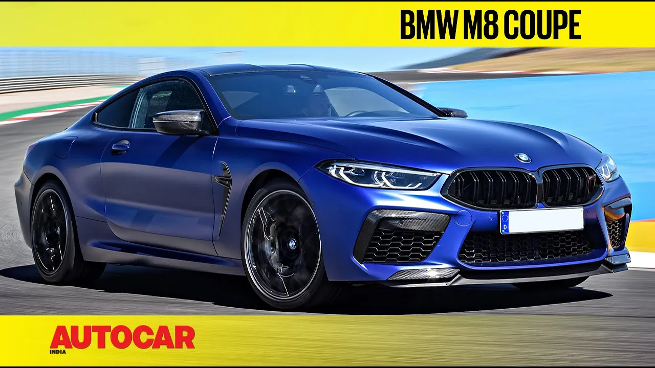 BMW M8 Coupé - 600hp AWD super-GT | First Look & Driving Impressions | Autocar India