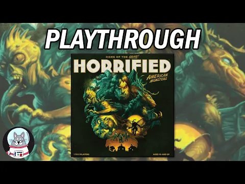Horrified: American Monsters - Playthrough