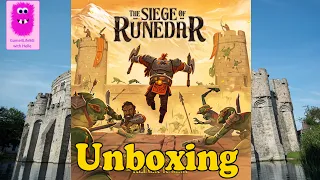 Unboxing of The Siege of Runedar