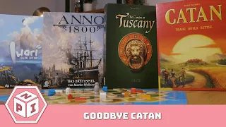 It's time to say goodbye to Catan (and say hello to three other games)