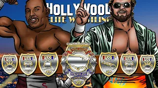 203 Hollywood Elite Wrestling Filsinger Games Legends of Wrestling Tabletop Solo play Wrestling rpg