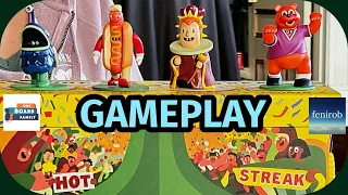 Hot Streak Board Game | Gameplay (with @OneBoardFamily) - 8 Players