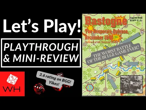 Let's Play the WORST Battle of the Bulge Game of All Time | WW2 | Playthru | Mini-Review