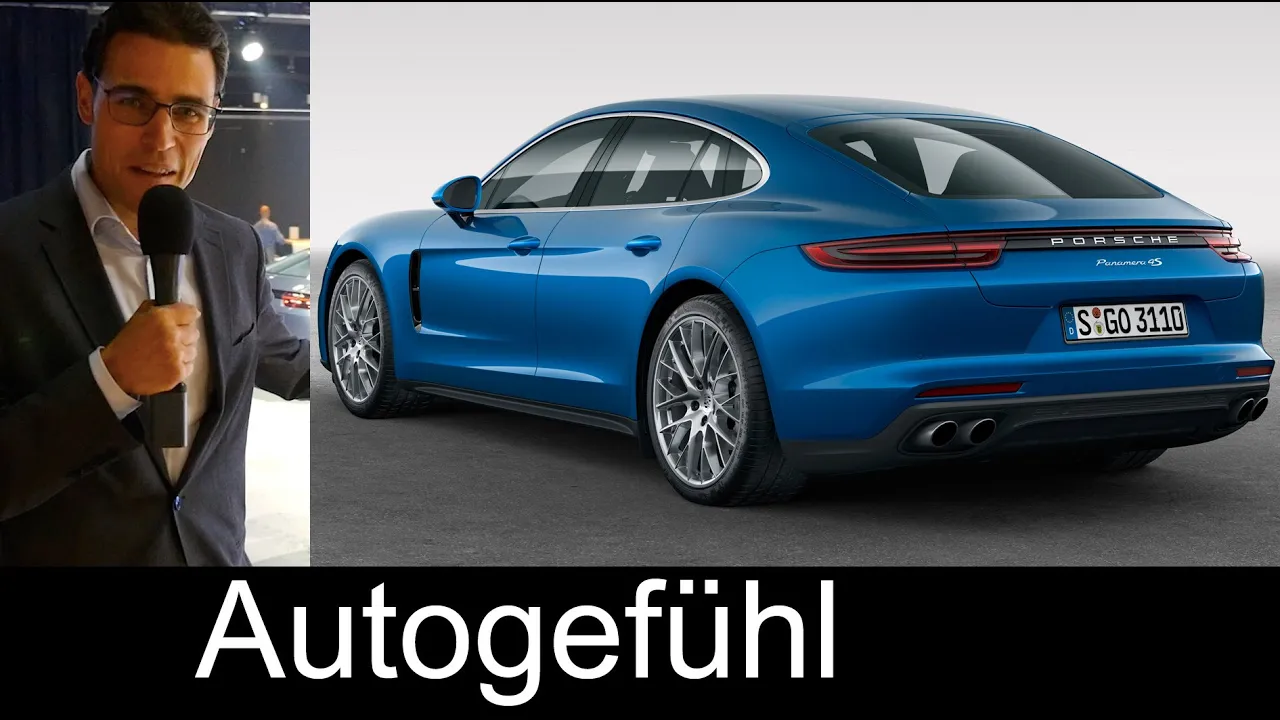 Porsche Panamera Turbo & 4S World Premiere all-new neu static reveal REVIEW 2017/2016