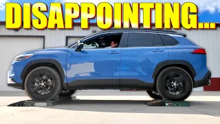 Disappointing - The 2026 Toyota Corolla Cross Struggles On The TFL Slip Test!