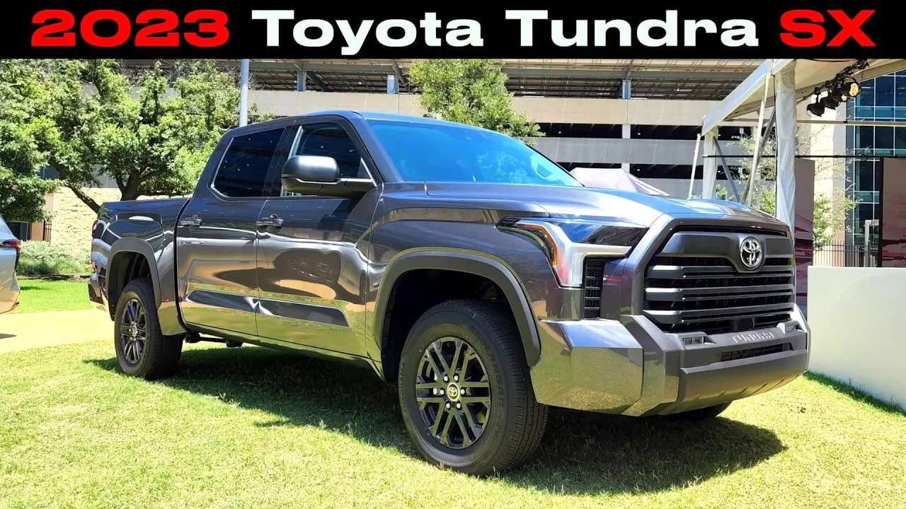 2023 Toyota Tundra SX // An Attractive PRICE for this Attractive (and Capable) Truck!